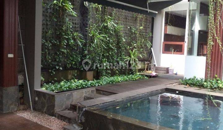 rumah mewah di kebayoran residance lengkap dengan kolam renang tinggal bawa koper 1