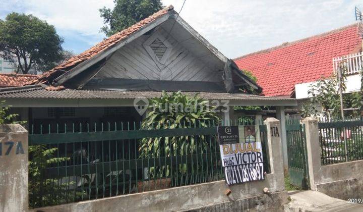 Rumah tua hitung tanah strategis dan bebas banjir 1