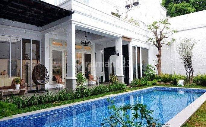 Rumah Mewah Modern Minimalis ada Kolam Renang di Menteng Jakarta Pusat 1