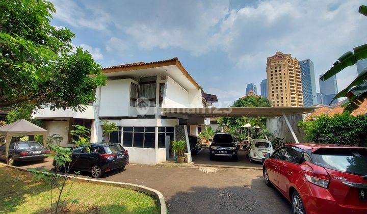 RUMAH HITUNG TANAH DI SCBD WIDYA CHANDRA 2