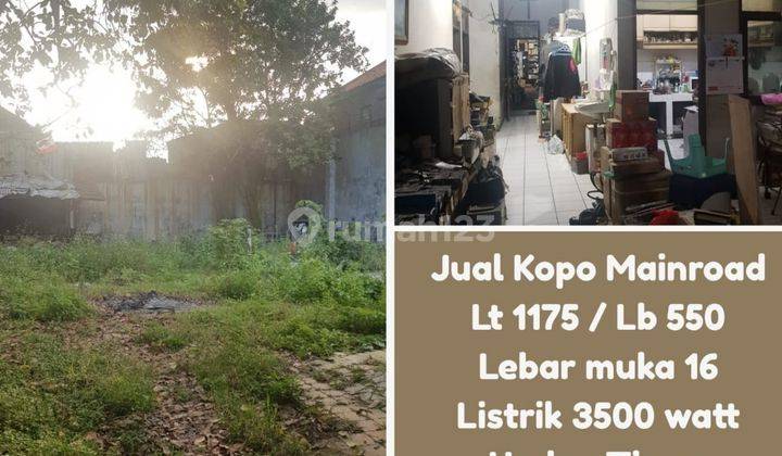 TURUN HARGA! JUAL RUMAH KOPO MAINROAD COCOK UTK USAHA 1