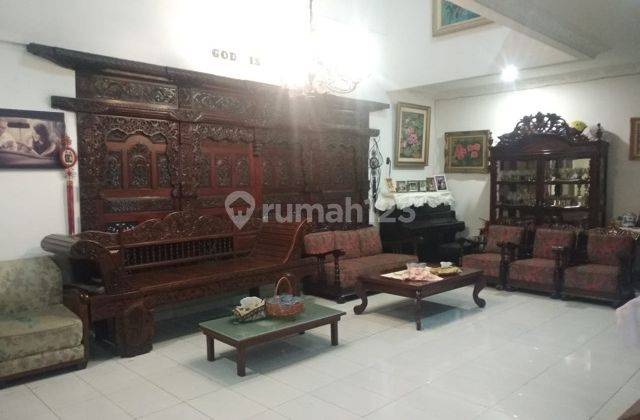 Rumah Dijual Meruya utara kav DKI Etnik Jalan Lebar 1