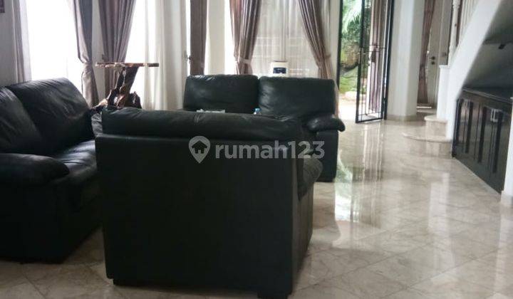 Rumah siap pakai bangunan eropa kondisi furnish 2