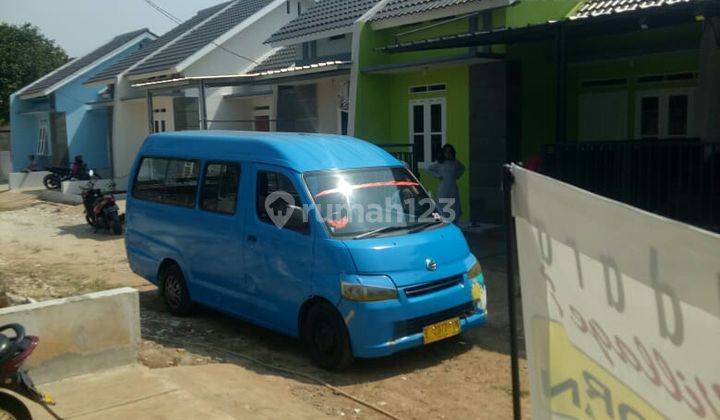 rumah asri siap huni tanpa DP ready dekat pintu toll,dekat stasiun dan dekat MRT 2