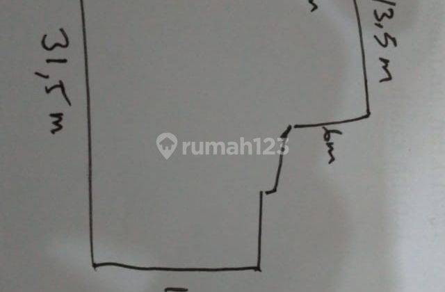 Rumah Kwitang Senen luas 390m2 hitung tanah bangunan tua Jakarta pusat 1