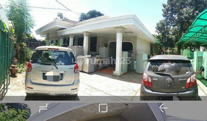 Rumah Pejaten jl.Siaga Bapenas ls 1700 m2. Hitung Tanah saja Rp 12 jt per m2. 1