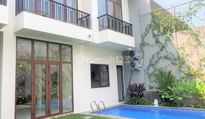 Brand new compound of modern minimalist houses in Kemang, Jakarta Selatan 1