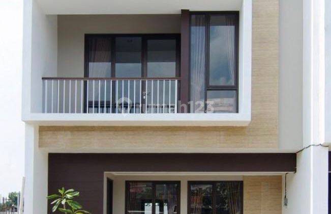 rumah dalam cluster design elegant di bsd tangerang selatan 1