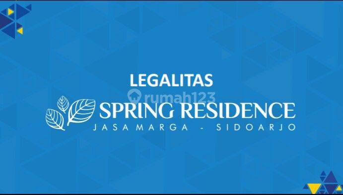 A.48.Rumah SPRING RESIDENCE di SIDOARJO - STRATEGIS, HARMONY dan ASRI (GRADE A+) 2