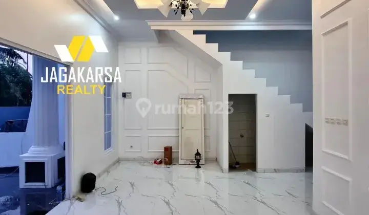 Di jual rumah Modern classic siap huni dalam komplek dekat toll Andara 2