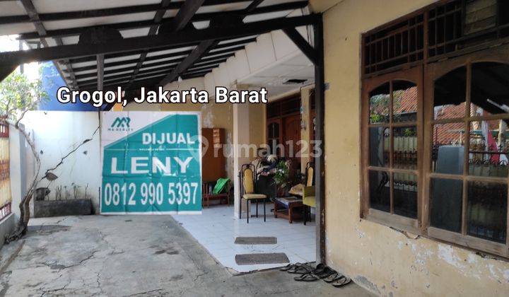 RUMAH LAMA DI GROGOL, JAKARTA BARAT, COCOK U/ KOST-KOSTAN 1