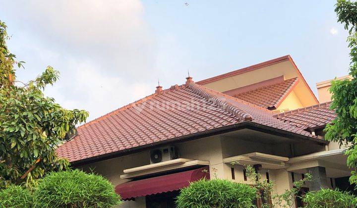 Harga Miring, Rumah Besar, 1,5 lantai, Full Jati, Cocok utk Hunian Keluarga di Puri Bintaro 1