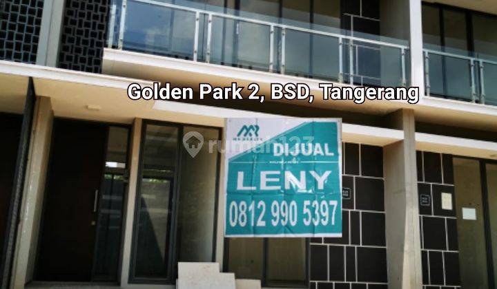 RUMAH BARU DI KOMPLEK GOLDEN PARK 2, BSD, TANGERANG 1