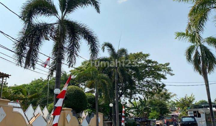 Rumah Asri Hoek 1 Lantai Taman Alfa Indah Jakarta Barat Lt 500m2 H 5.5mly Murah