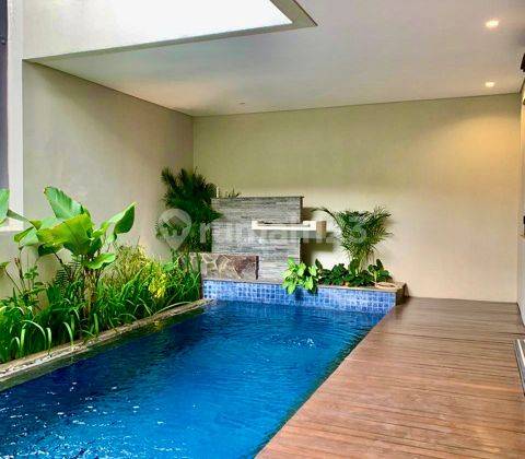 Modern Minimalist House With Pool In Compound Ajh02071 2