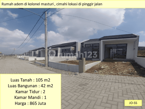 Rumah ready minimalis 800jt an dekat Tol Pasteur Bandung 2