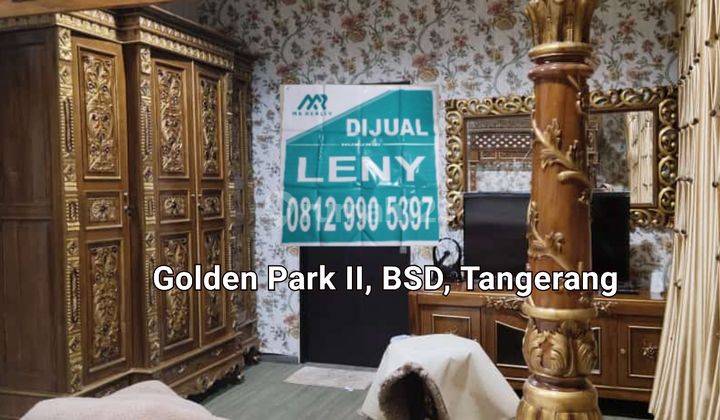 RUMAH BARU BAGUS ASRI BERNUANSA VILLA DI GOLDEN PARK II, BSD TANGERANG 1