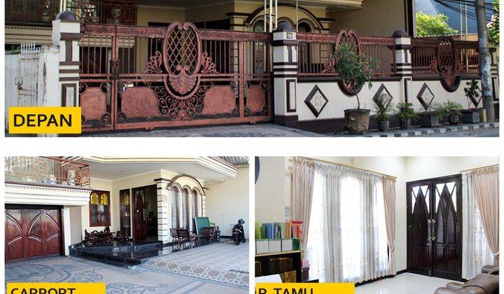 Rumah Mewah Raya Panjang Jiwo Permai Modern Classic 2,5 Lantai 1