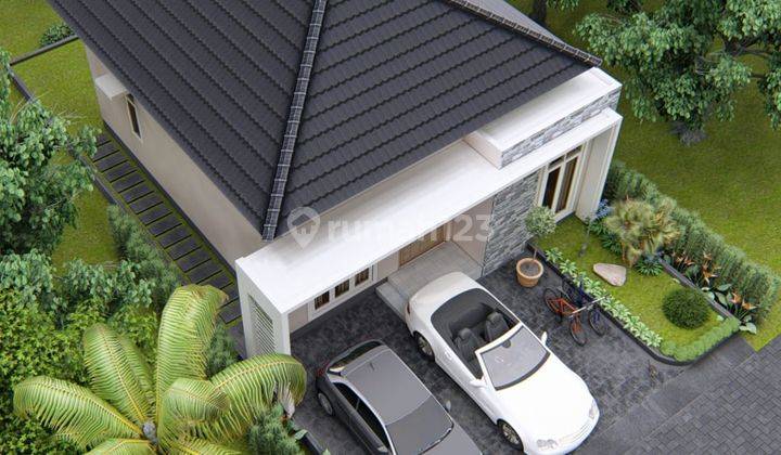 Rumah Cantik Baru Bangun Dengan View Perbukitan Dp Murah 2