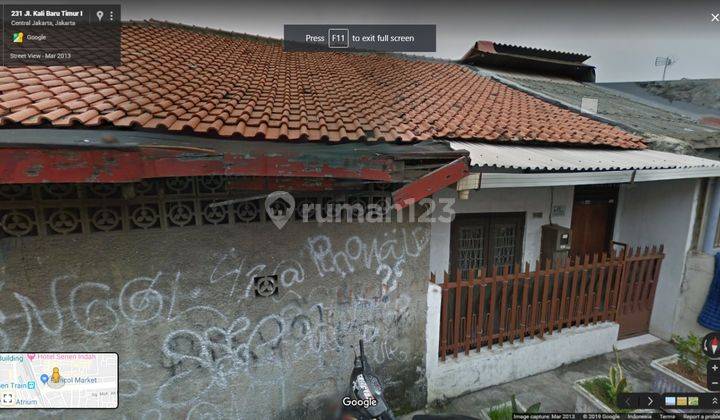 Rumah Kali Baru Timur Dekat Jalan Raya Letjen Suprapto 2