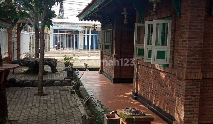 Rumah Etnik, Model Joglo di Komplek Kemang Sari, Lokasi Strategis Bebas Banjir Nego Sampai Jadi 2