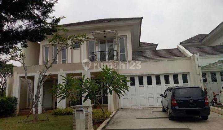 Dipasarkan Rumah Mewah di Frangipani De Park Bsd Taman Semi Furnish  2