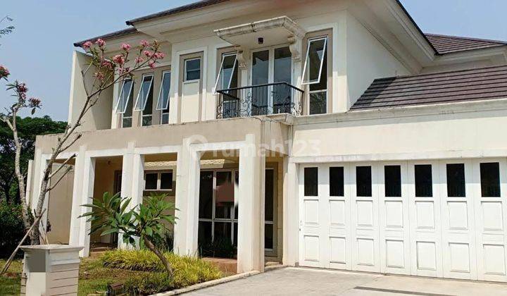 Dipasarkan Rumah Mewah di Frangipani De Park Bsd Taman Semi Furnish  1