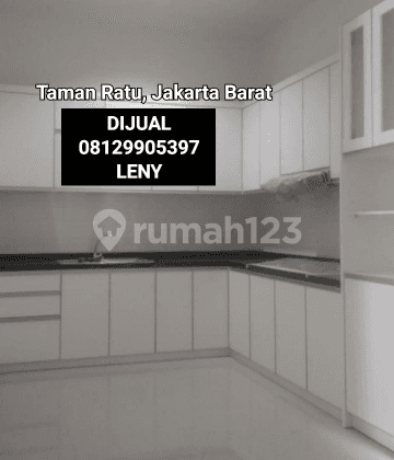 MURAH...RUMAH BARU BAGUS SEMIFURNISHED DI TAMAN RATU, JAKARTA BARAT 1