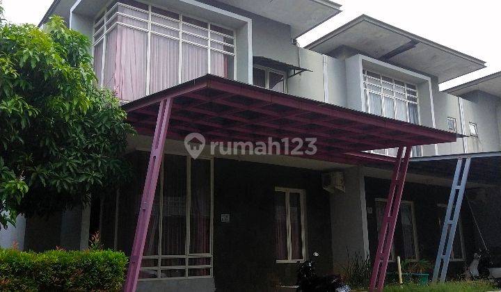 rumah Hoek cluster besar askes jalan 2 mobil harga ok nego 1