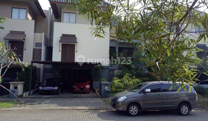 Dijual Rumah De Park Heliconia Bsd Semi Furnish dekat dengan Grand lucky, aeon mall, nanyang school, ipeka school, breeze, unilever, Prasetya Mulya university  1