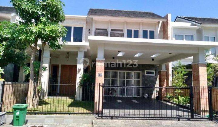 Rumah Mewah Minimalis di Perumahan The Gayungsari Surabaya, di Belakang Polda Jatim. 1