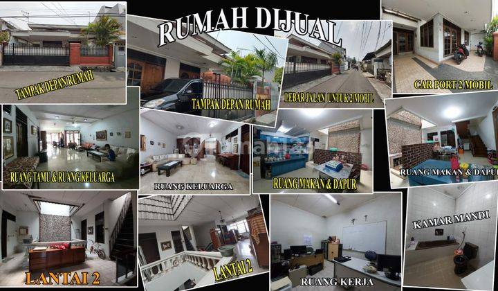 Rumah tinggal lokasi strategis 6 BR luas (10x20) 213 m2 Jakarta Pusat 1