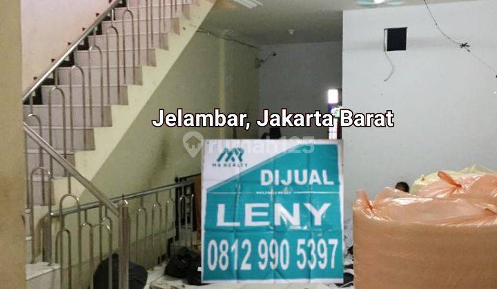 RUMAH SIAP HUNI 3,5 LT DI JELAMBAR, JAKARTA BARAT, COCOK U/ KONVEKSI 2