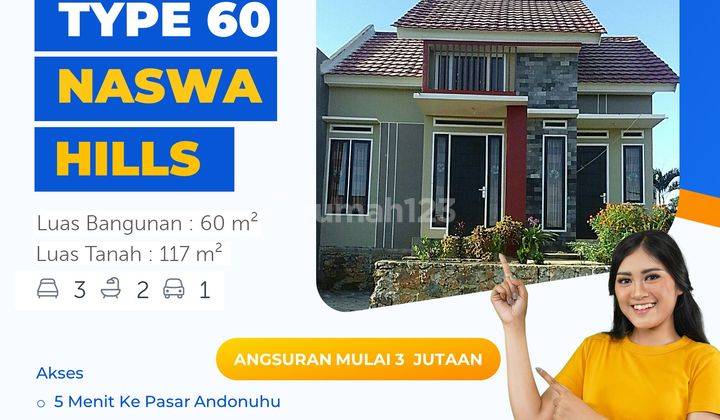 Rumah Modern Type 80 Berkonsep Villa di Kendari 1