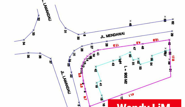 HOUSE on LAMANDAU St near BLOK M, LANGSAT, KEBAYORAN BARU