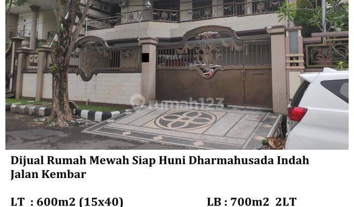 Rumah Mewah Dharmahusada dkt Araya Kertajaya Wisma Permai Manyar 1