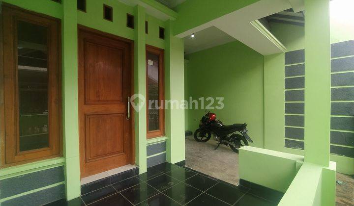 tampak depan rumah nyaman siap huni btn