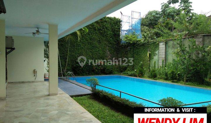 RUMAH di Jl. TERUSAN HANG LEKIR dkt SENAYAN, KEBAYORAN BARU 1