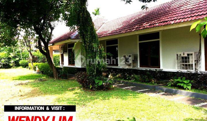 RUMAH ASRI dgn TAMAN, S.POOL di Jl GAHARU, CILANDAK BARAT 1