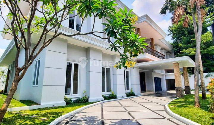 rumah baru mewah diampera kemang jaksel lingkungan tenang  1