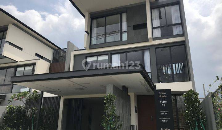 Rumah Super Mewah Lyndon Bsd City 12x33 3 Lantai Double Ceiling 2