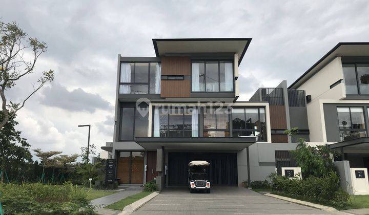 Di Jual Rumah Baru Super Mewah Lyndon Bsd City 15x33 3 Lantai Double Ceiling Standard Developer Tangerang 1