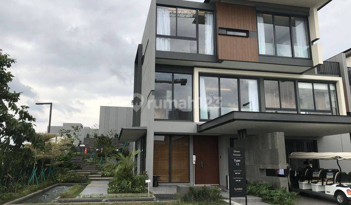 Di Jual Rumah Baru Super Mewah Lyndon Bsd City 15x33 3 Lantai Double Ceiling Standard Developer Tangerang 2