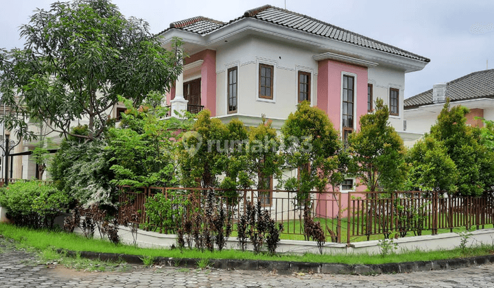 Rumah mewah besar luas tengah kota Semarang cluster kawasan elit dekat tol dekat sekolah Akpol di mutiara papandayan gajah mungkur semarang atas 2