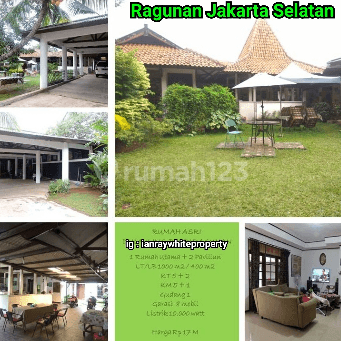 Rumah Besar Asri di Ragunan : Rumah Utama + 2 Paviliun 2