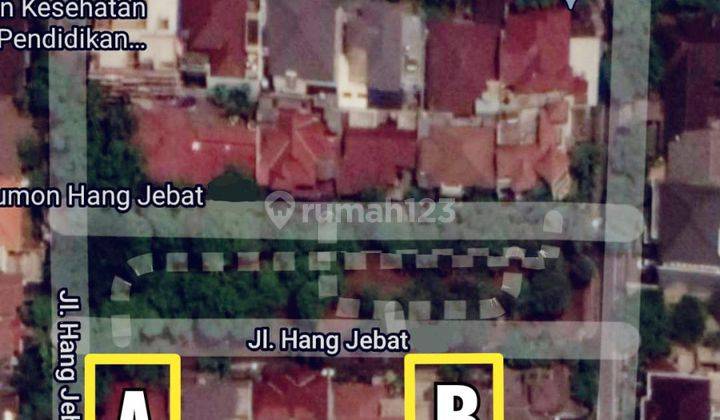 RUMAH DEPAN TAMAN di Jl HANG JEBAT, KEBAYORAN BARU, JAKSEL 2