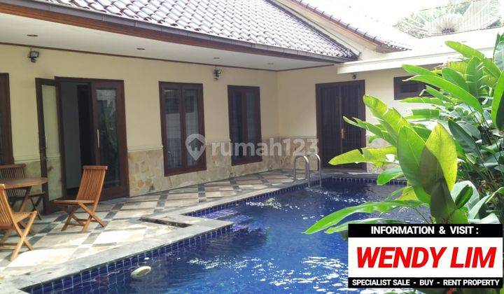 RUMAH dgn S.POOL di Jl TERUSAN HANG LEKIR, SENAYAN, JAKSEL 1