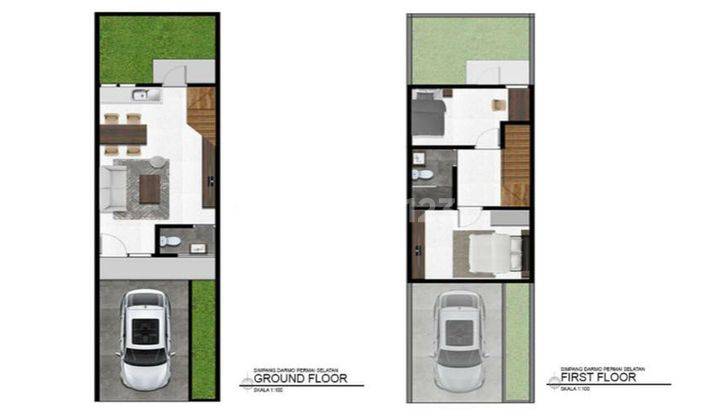 Rumah Baru Gress 2 lantai Simpang Darmo Permai Selatan Hanya 900jt an 2