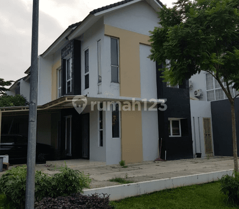 Rumah Hook Semi Furnished di Cluster Ayna Graha Raya 1