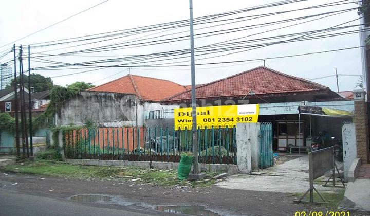 Rumah Hitung Tanah !!! di Raya Tenggilis, Lokasi Strategis, Nol Jalan Raya, Cocok untuk Usaha 1